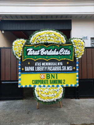 Papan Bunga Duka di Boyongsari