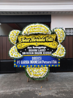 Papan Bunga Duka di Boyongsari