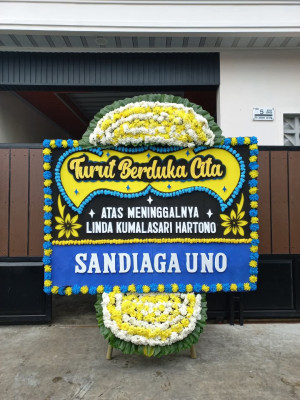 Papan Bunga Duka di Boyongsari