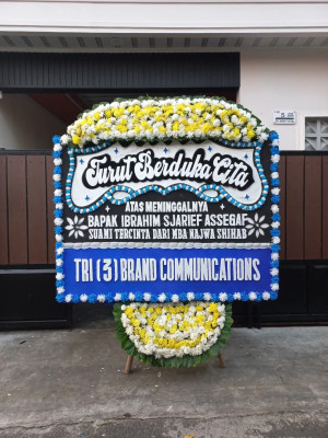 Papan Bunga Duka di Boyongsari
